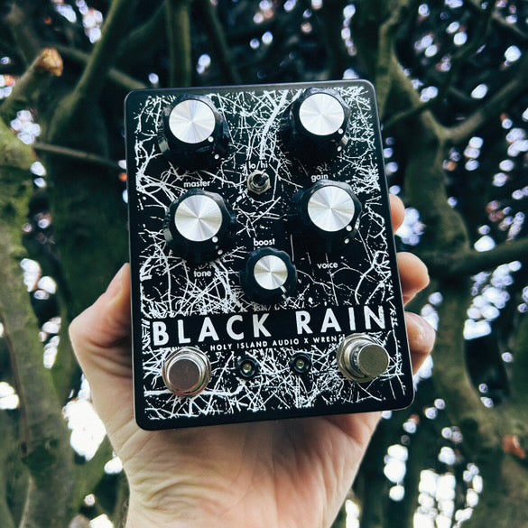 HOLY ISLAND X WREN BLACK RAIN PRE-AMP PEDAL