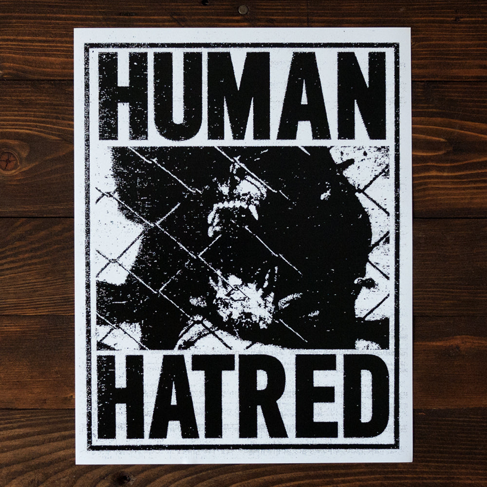 TOMMY WILSON "HUMAN HATRED" - PRINT