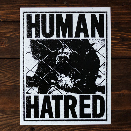 TOMMY WILSON "HUMAN HATRED" - PRINT