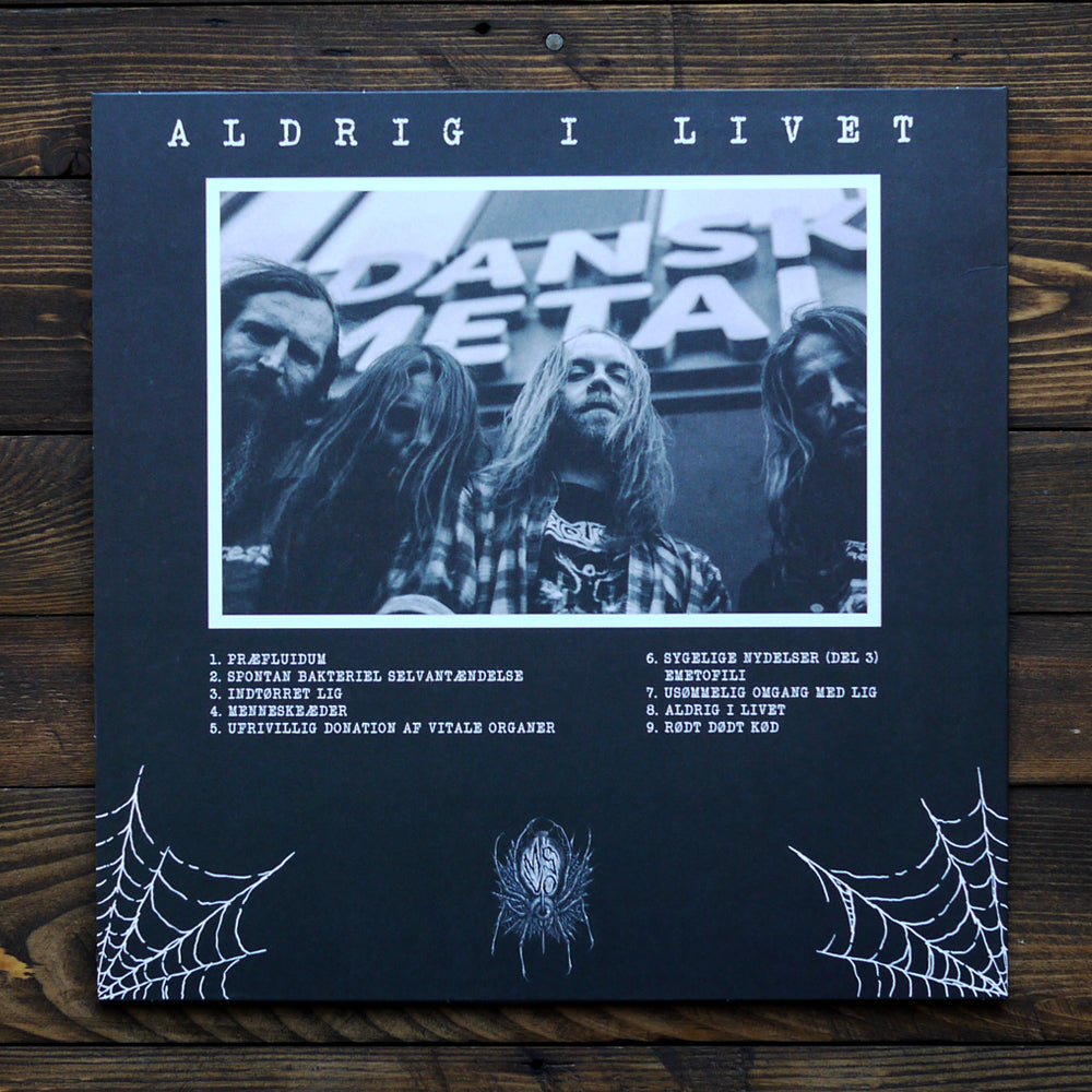 UNDERGANG - ALDRIG I LIVET LP